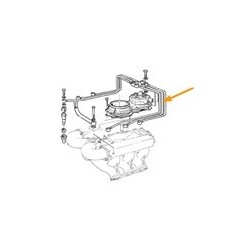 Brandstofleiding olievolumenverdeler - Injector 2 cilinder*