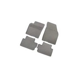 Floor accessory mats Rubber grey