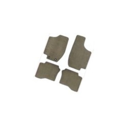 Floor accessory mats Velours grey