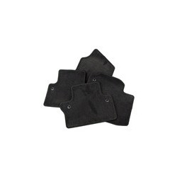 Floor accessory mats Velours black
